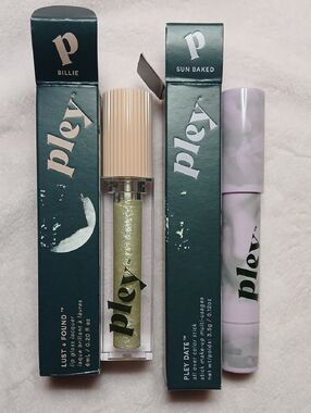 Pley Duo Lust + Found Shimmer Gloss And Pley Date All Over Stick